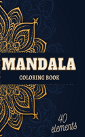 Mandala coloring book