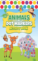 Dot Markers Activity Book Animals
