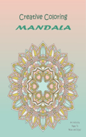 Creative Coloring Mandala
