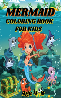 Mermaid Coloring Book For Kids