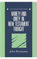 Variety and Unity in New Testament Thought