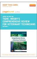 Mosby's Comprehensive Review for Veterinary Technicians - Pageburst E-Book on Kno (Retail Access Card)