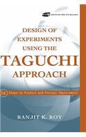 Design of Experiments Using the Taguchi Approach