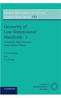 Geometry of Low-Dimensional Manifolds: Volume 2