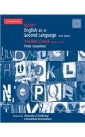 IGCSE English as a Second Language, Levels 1 and 2