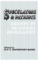 Speculators and Patriots
