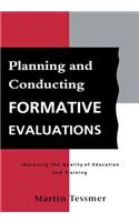 Planning and Conducting Formative Evaluations