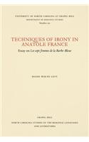 Techniques of Irony in Anatole France
