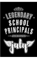 Legendary School Principals are born in July