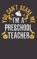 Pre-K Halloween Notebook: Halloween Pre-K Preschool Kindergarten Teacher Funny Gift 6x9 Dot Grid Dotted 120 Pages for School College