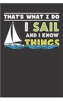 Sailing Boating Notebook Journal
