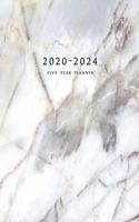 2020-2024 Five Year Planner: Large 60-Month Schedule Organizer with Marble Cover (Volume 3)