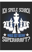 Deine Superkraft?: Notizbuch / Notizheft Für Schach Schach-Spieler Schach-Fan Schach-Verein A5 (6x9in) Liniert Mit Linien