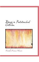 Essays in Pentateuchal Criticism