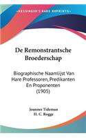 de Remonstrantsche Broederschap