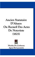 Ancien Statutaire D'Alsace