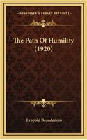 The Path of Humility (1920)