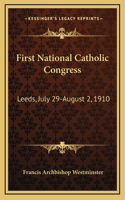 First National Catholic Congress