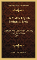 Middle English Penitential Lyric