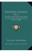 Prosodia Italiana V1-2