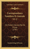 Correspondance Familiere Et Amicale V1-2