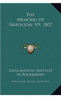 The Memoirs Of Napoleon, V9, 1807