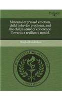 Maternal Expressed Emotion