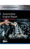 Automotive Engine Repair Tasksheet Manual: CDX Master Automotive Technician Series