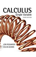 Calculus: Late Transcendentals Single Variable