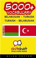 5000+ Belarusian - Turkish Turkish - Belarusian Vocabulary