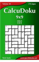 CalcuDoku 9x9 - Difícil - Volume 10 - 276 Jogos
