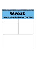 Great Blank Comic Books For Kids