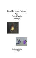 Bead Tapestry Patterns Peyote Cedar Waxwing On Target: (English)