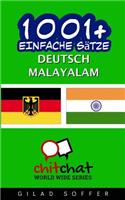 1001+ Einfache Sätze Deutsch - Malayalam