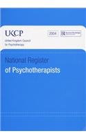 National Register of Psychotherapists 2004