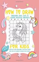 How To Draw A Unicorns, Dog And Cat For Kids