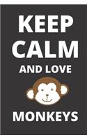 Keep Calm and Love Monkeys