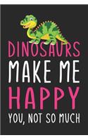 Dinosaurs Make Me Happy You, Not So Much