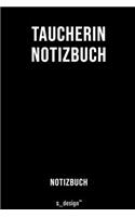 Notizbuch für Taucherin
