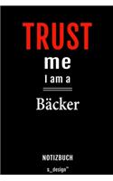 Notizbuch für Bäcker