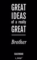 Calendar for Brothers / Brother