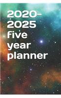 2020-2025 five year planner: daily planner-5 year planner 2020-2025