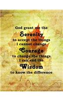 God Grant Me The Serenity