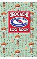 Geocache Log Book: Geocache Log, Geocaching Log Book, Geocache Paper, Geocaching Logbook, Cute Cowboys Cover(6 Geocache Log Books)