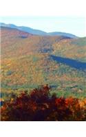 School Composition Book Lake Mountain Background 130 Pages