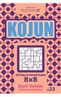 Sudoku Kojun - 200 Easy to Normal Puzzles 8x8 (Volume 23)