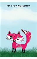 Pink Fox Notebook