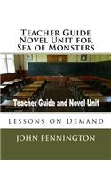 Teacher Guide Novel Unit for Sea of Monsters