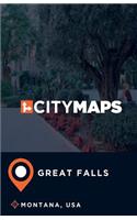 City Maps Great Falls Montana, USA