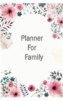 Planner For Family